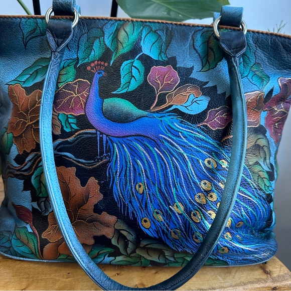 Biacci Hand-Painted Bag & Wallet Set - Picture 6 of 7